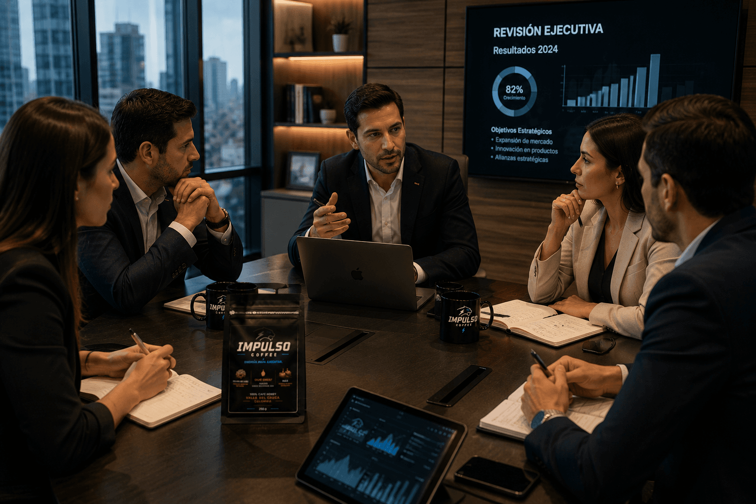 Reunión ejecutiva con Impulso Coffee